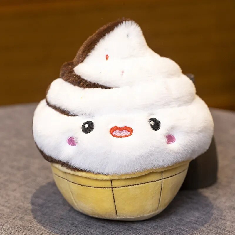 Plushie Cartoon Cupcake, Five Styles, 6-10" | 15-25 cm — image 6