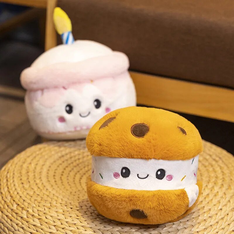 Plushie Cartoon Cupcake, Five Styles, 6-10" | 15-25 cm — image 9