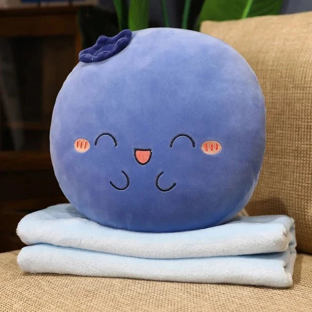 Plushie Cartoon Fruit with Optional Blanket, 15" | 38 cm — image 11