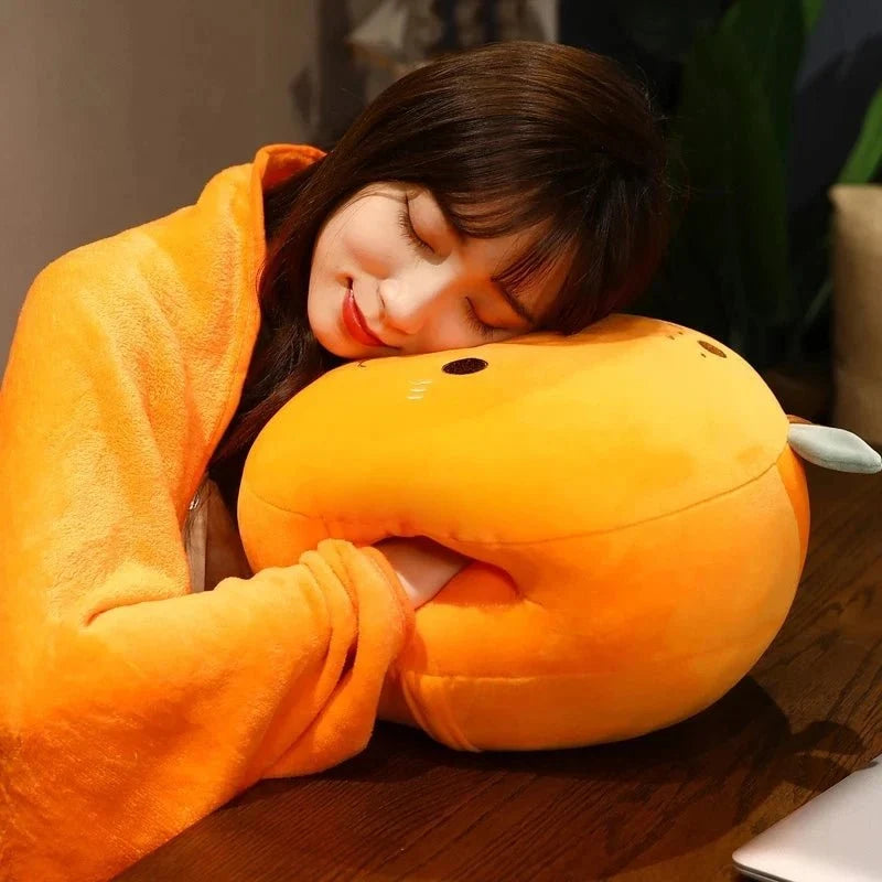 Plushie Cartoon Fruit with Optional Blanket, 15" | 38 cm — image 2