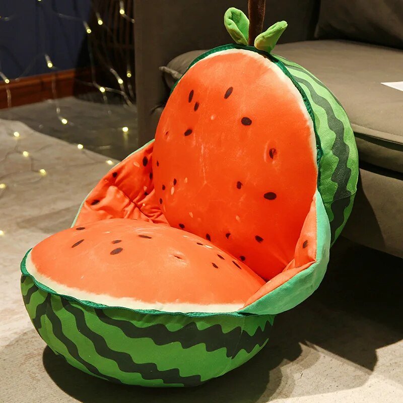 Plushie Children's Watermelon Seat Cushion, 24" | 60 cm — image 1