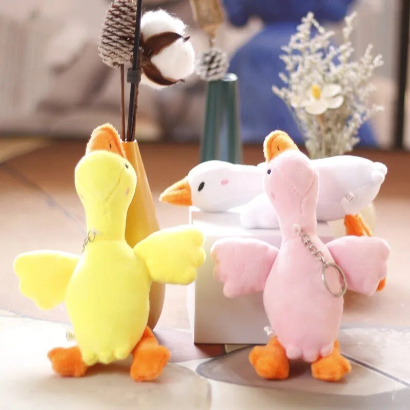 Plushie Duck Keychain: Three Colors, 6" | 15 cm — image 5