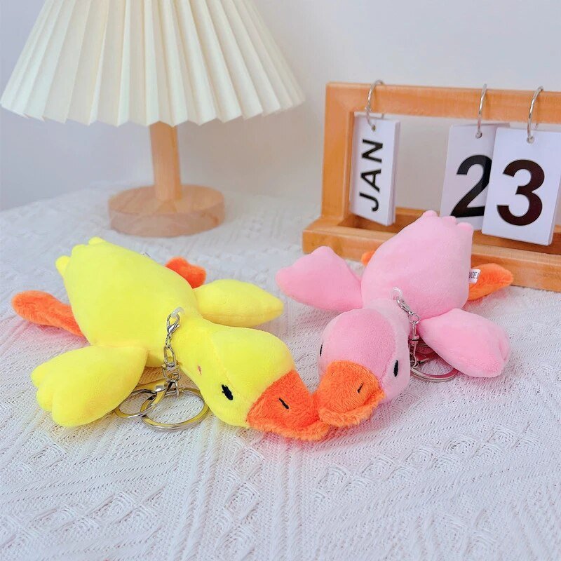 Plushie Duck Keychain: Three Colors, 6" | 15 cm — image 6