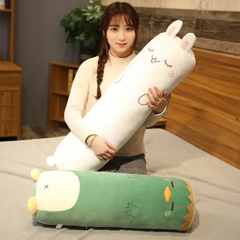 Plushie Farm Animal Body Pillow, Four Animals, 2.3-3.3' | 70-100 cm — image 1