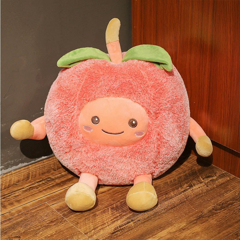 Plushie Fuzzy Cartoon Fruit, Three Fruits, 12-24" | 30-60 cm — image 2