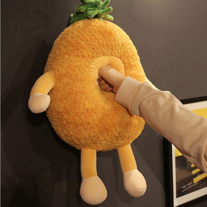 Plushie Fuzzy Cartoon Fruit, Three Fruits, 12-24" | 30-60 cm — image 4