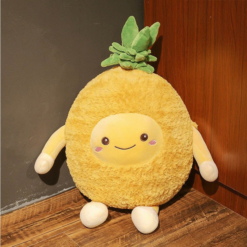 Plushie Fuzzy Cartoon Fruit, Three Fruits, 12-24" | 30-60 cm — image 3