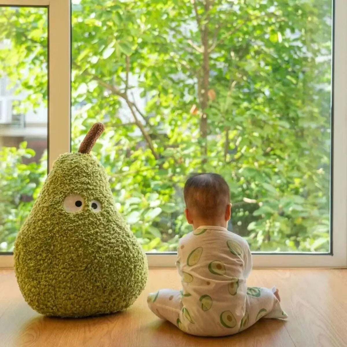 Plushie Giant Fuzzy Cartoon Pear, 24" | 60 cm — image 4