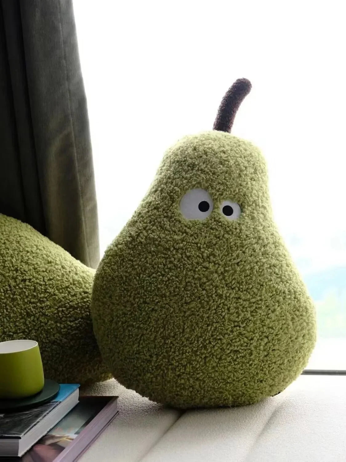 Plushie Giant Fuzzy Cartoon Pear, 24" | 60 cm — image 9