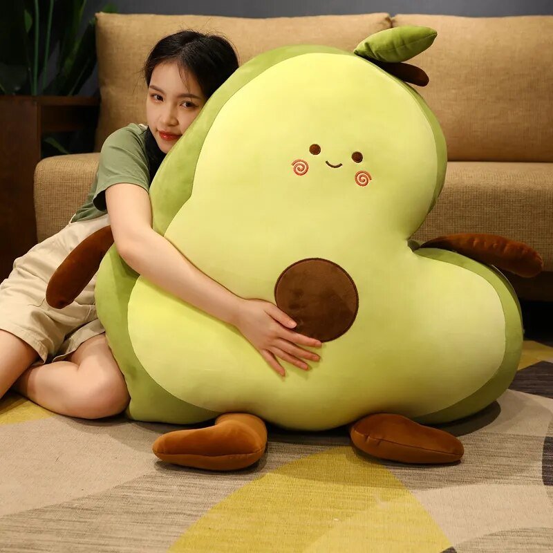 Plushie Jumbo Cartoon Avocado, 18-39" | 45-100 cm — image 1