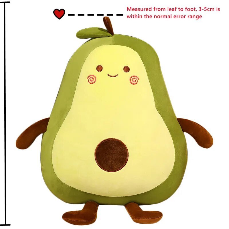 Plushie Jumbo Cartoon Avocado, 18-39" | 45-100 cm — image 2