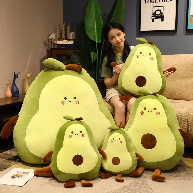 Plushie Jumbo Cartoon Avocado, 18-39" | 45-100 cm — image 3