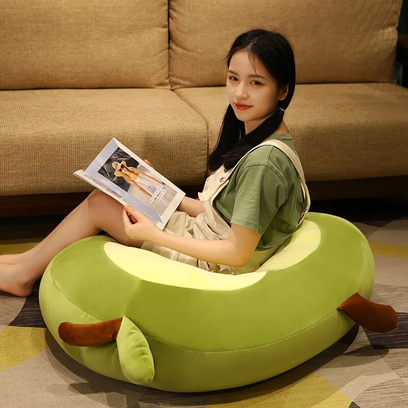 Plushie Jumbo Cartoon Avocado, 18-39" | 45-100 cm — image 6