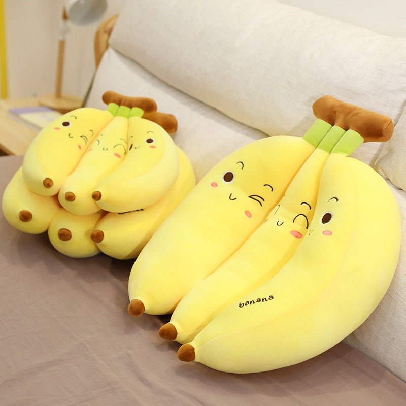 Plushie Jumbo Cartoon Bunch of Three Bananas, 1.1-2.3' | 35-70 cm — image 3