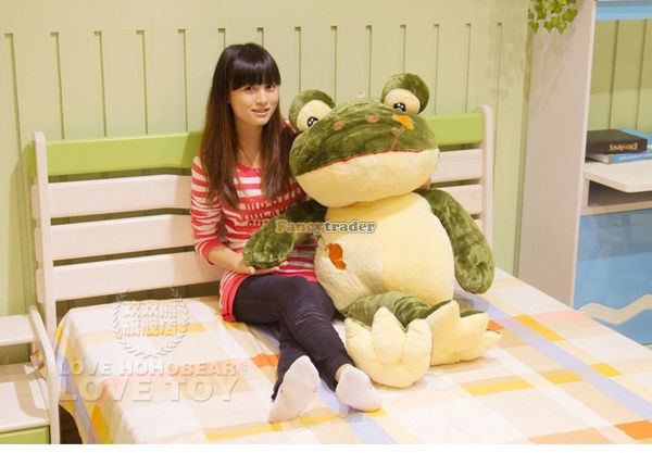 Jumbo Plushie Cartoon Frog, 3.9' | 120 cm — image 4