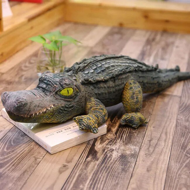 Plushie Jumbo Lifelike Crocodile, Two Styles, 2-5.2' | 60-160 cm — image 2