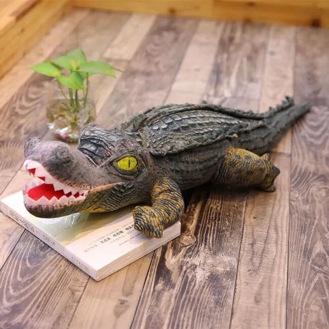 Plushie Jumbo Lifelike Crocodile, Two Styles, 2-5.2' | 60-160 cm — image 3