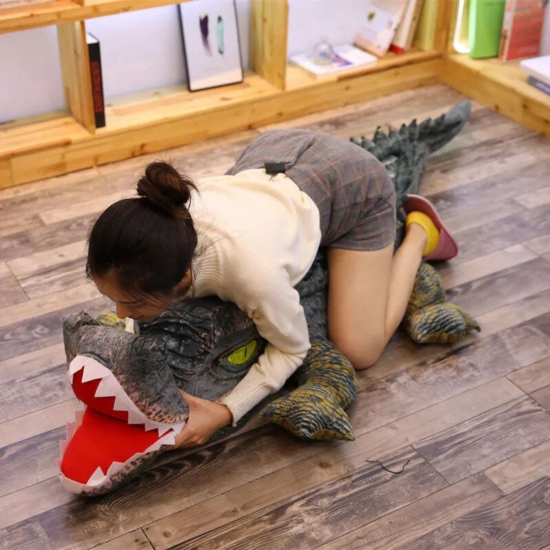Plushie Jumbo Lifelike Crocodile, Two Styles, 2-5.2' | 60-160 cm — image 4