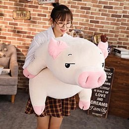 Jumbo Marshmallow Pig Plushie without Blanket, 43.3" | 110 cm — image 12