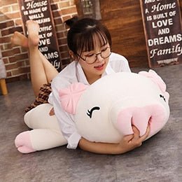 Jumbo Marshmallow Pig Plushie without Blanket, 43.3" | 110 cm — image 6