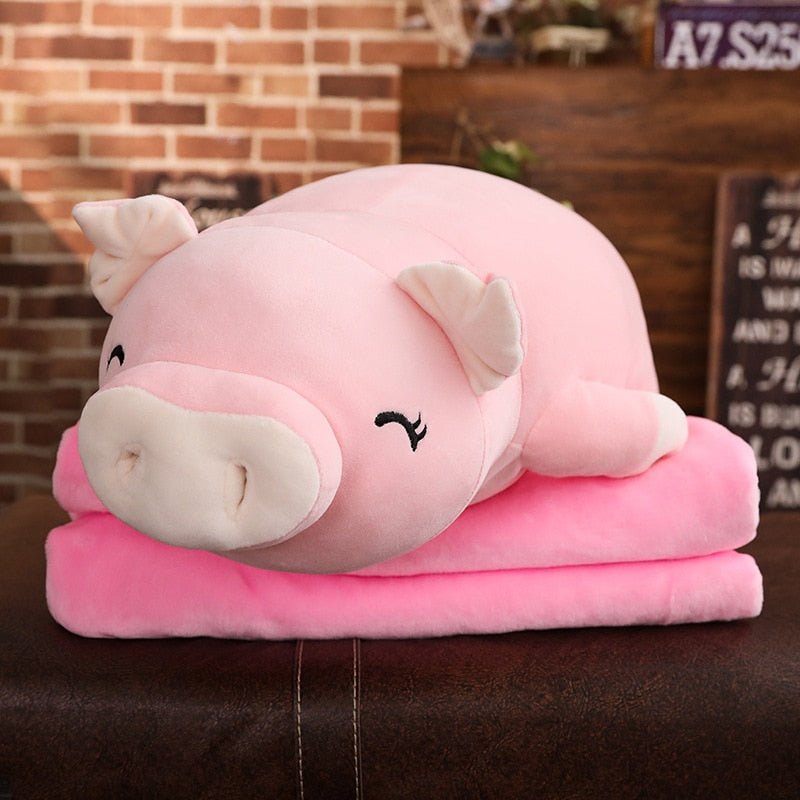 Jumbo Marshmallow Pig Plushie without Blanket, 43.3" | 110 cm — image 3