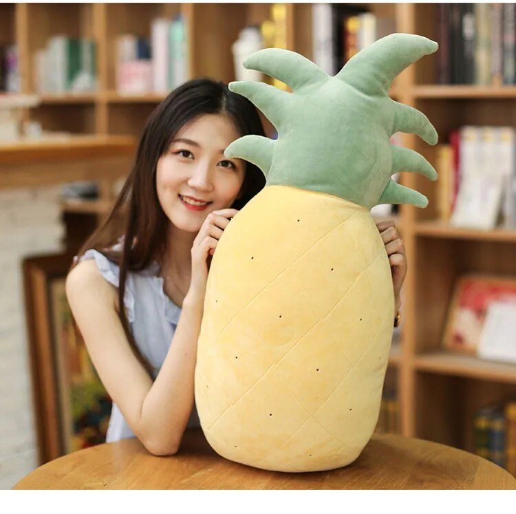 Plushie Jumbo Realistic Pineapple: Decor, 24-31" | 60-80 cm — image 1