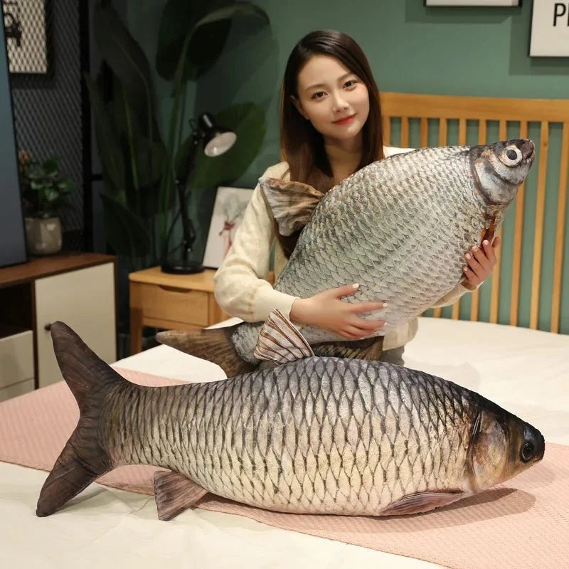 Plushie Jumbo Simulation Fish, 14 Styles, 12-39" | 30-100 cm — image 1