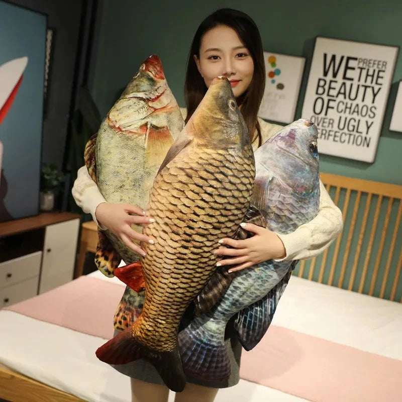 Plushie Jumbo Simulation Fish, 14 Styles, 12-39" | 30-100 cm — image 16