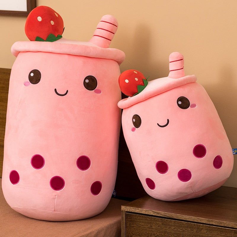 Plushie Jumbo Strawberry Bubble Tea, 9-28" | 23-70 cm — image 2