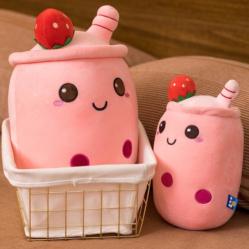 Plushie Jumbo Strawberry Bubble Tea, 9-28" | 23-70 cm — image 4