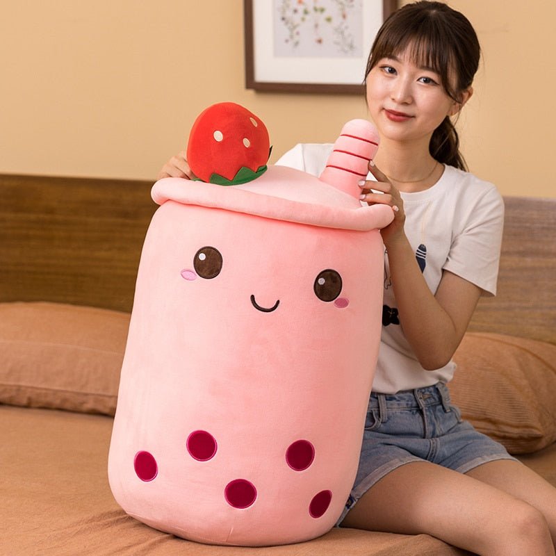 Plushie Jumbo Strawberry Bubble Tea, 9-28" | 23-70 cm — image 6