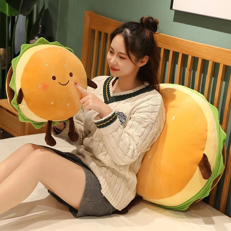 Plushie Hamburger, Two Styles, 6-28" | 15-70 cm — image 9