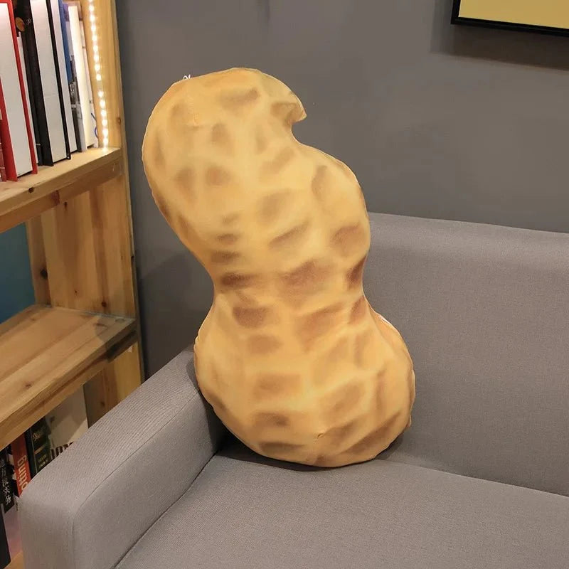 Lifelike Peanut Shell Plush Pillow, 18-28" | 45-70 cm — image 1