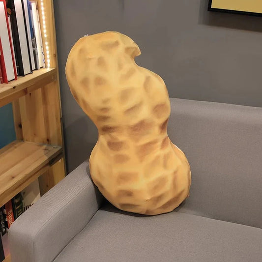 Lifelike Peanut Shell Plush Pillow, 18-28" | 45-70 cm — image 1