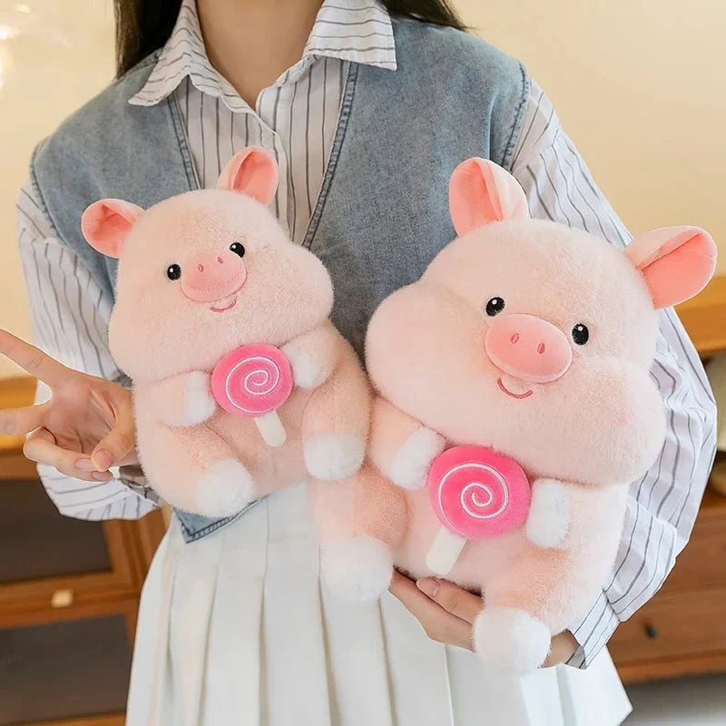 Plushie Lollipop-Holding Pig Plushie, 8-20" | 21-50 cm — image 4