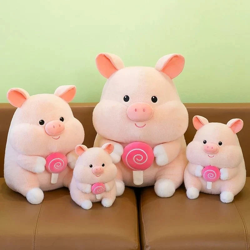 Plushie Lollipop-Holding Pig Plushie, 8-20" | 21-50 cm — image 6