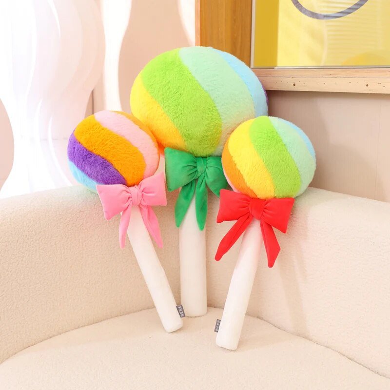 Plushie Lollipops with Bow, Four Colors, 17-23" | 43-58 cm — image 1