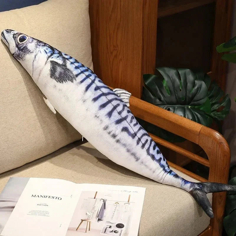 Plushie Realistic 3d Fish Collection, Four Fish, up to 39" | 100 cm long — image 9