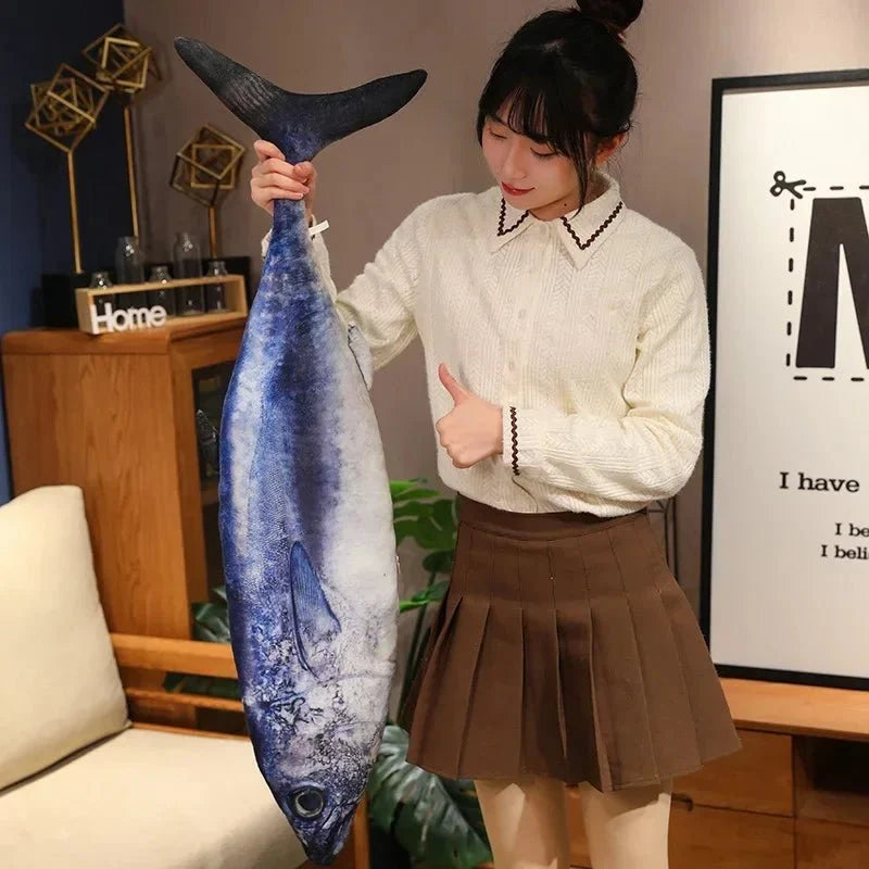 Plushie Realistic 3d Fish Collection, Four Fish, up to 39" | 100 cm long — image 5