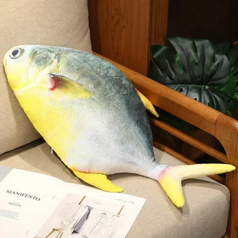 Plushie Realistic 3d Fish Collection, Four Fish, up to 39" | 100 cm long — image 10