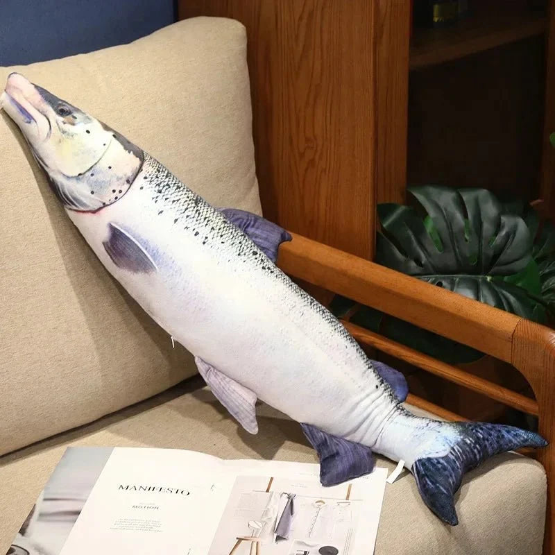 Plushie Realistic 3d Fish Collection, Four Fish, up to 39" | 100 cm long — image 8
