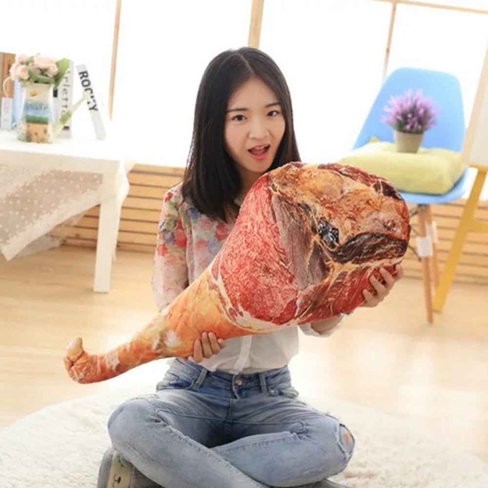 Plushie Realistic Cooked Leg of Ham, 18-30" | 45-75 cm — image 3