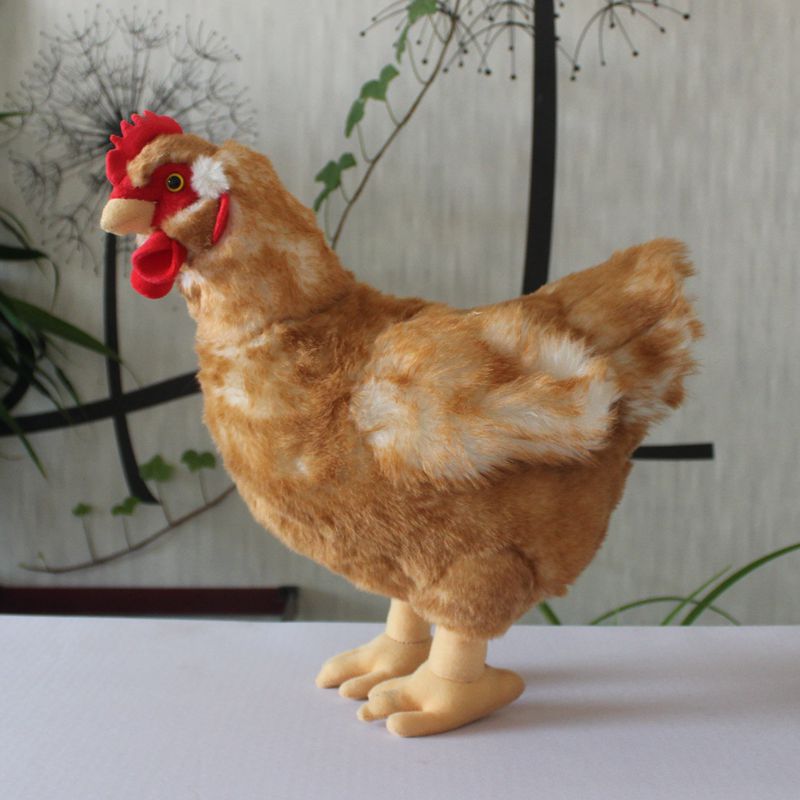 Plushie Realistic Hen, 13" | 33 cm — image 1