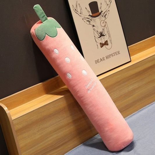 Plushie Strawberry Body Pillow, 2-5.2' | 60-160 cm — image 1
