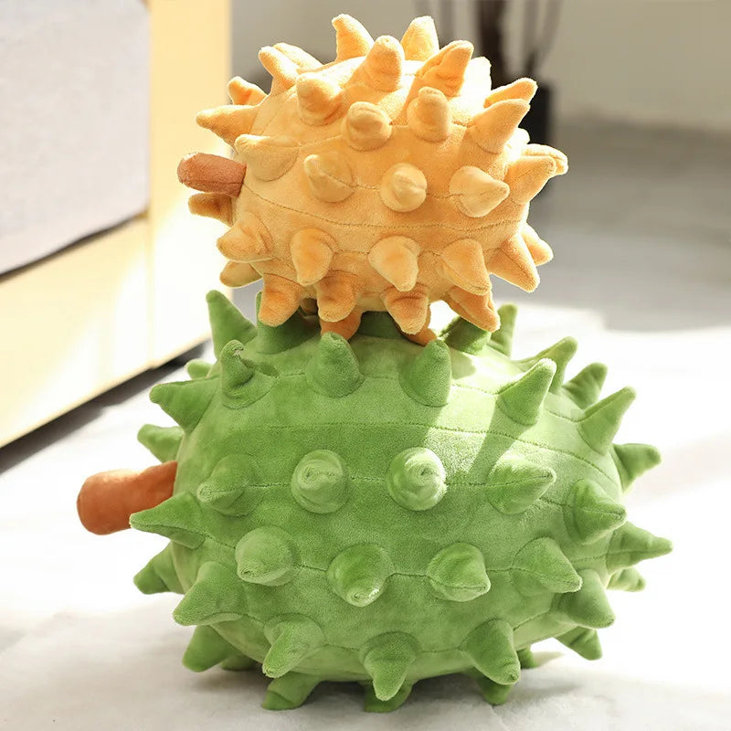 Realistic Durian Plushie – Soft Plush Toy Food — image 2