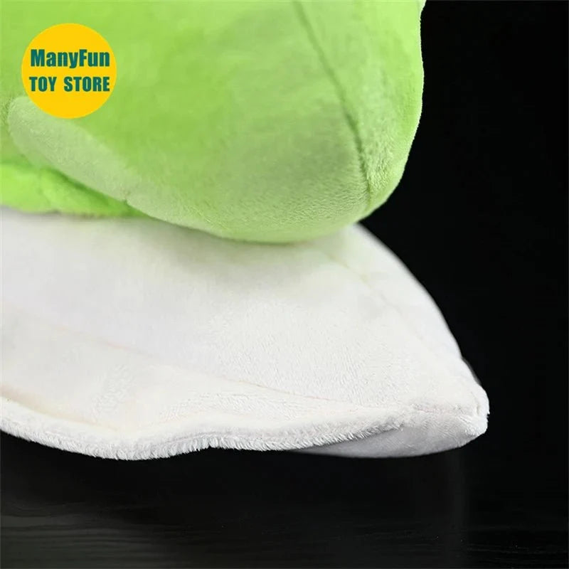 Realistic Green Land Snail Plushie, 10" | 25 cm — image 7