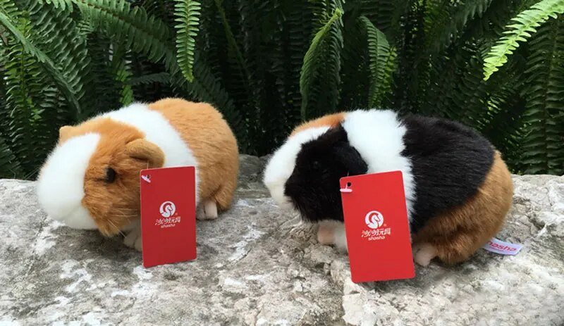 Realistic Guinea Pig Stuffed Animal, 7" | 18 cm — image 14
