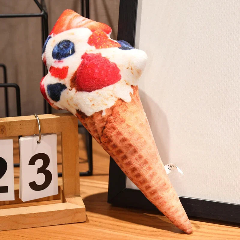 Realistic Ice Cream Throw Pillow, 8 Flavors, 8-20" | 20-50 cm — image 11