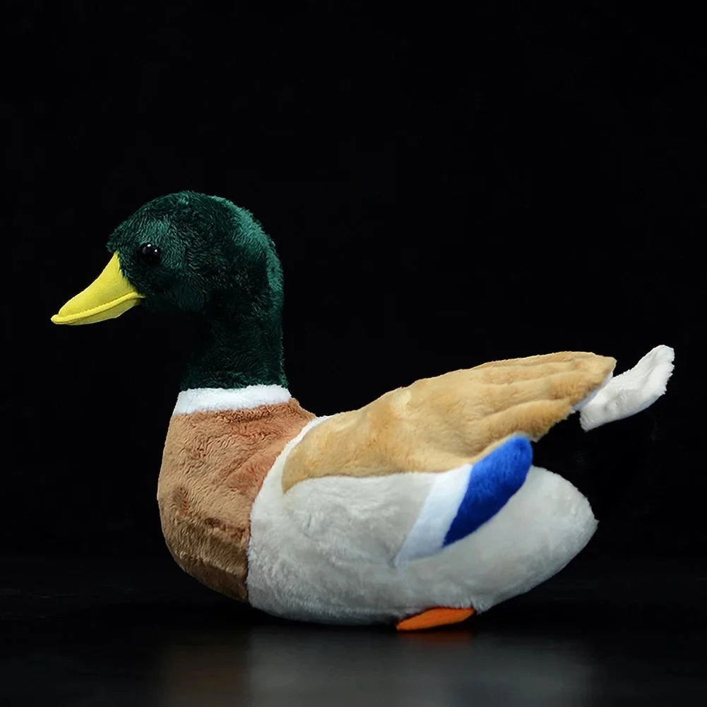 Realistic Mallard & Call Duck Plushie, 12" | 26 cm — image 1