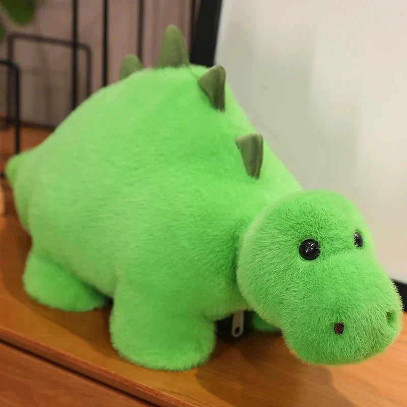 Reversible Dragon Fruit and Dinosaur Plushie – 2-in-1 Plush Toy — image 10